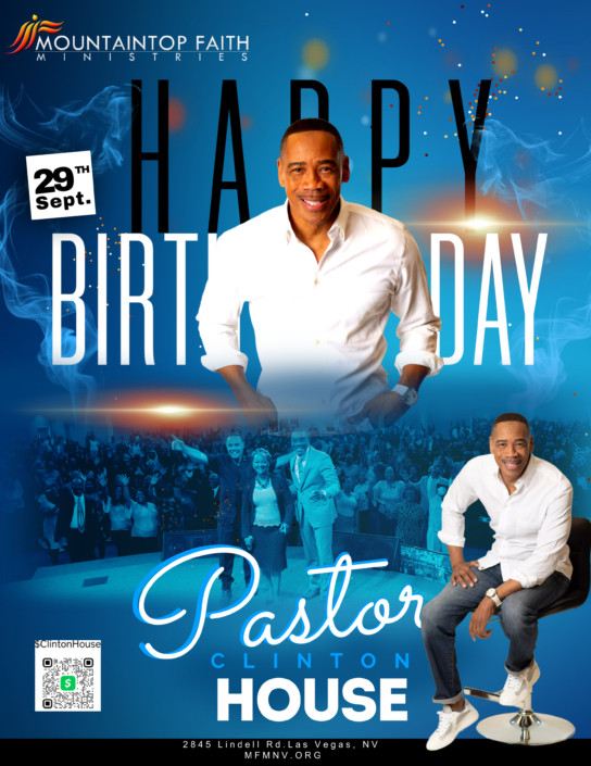 Happy Birthday Pastor Mountaintop Faith Ministries