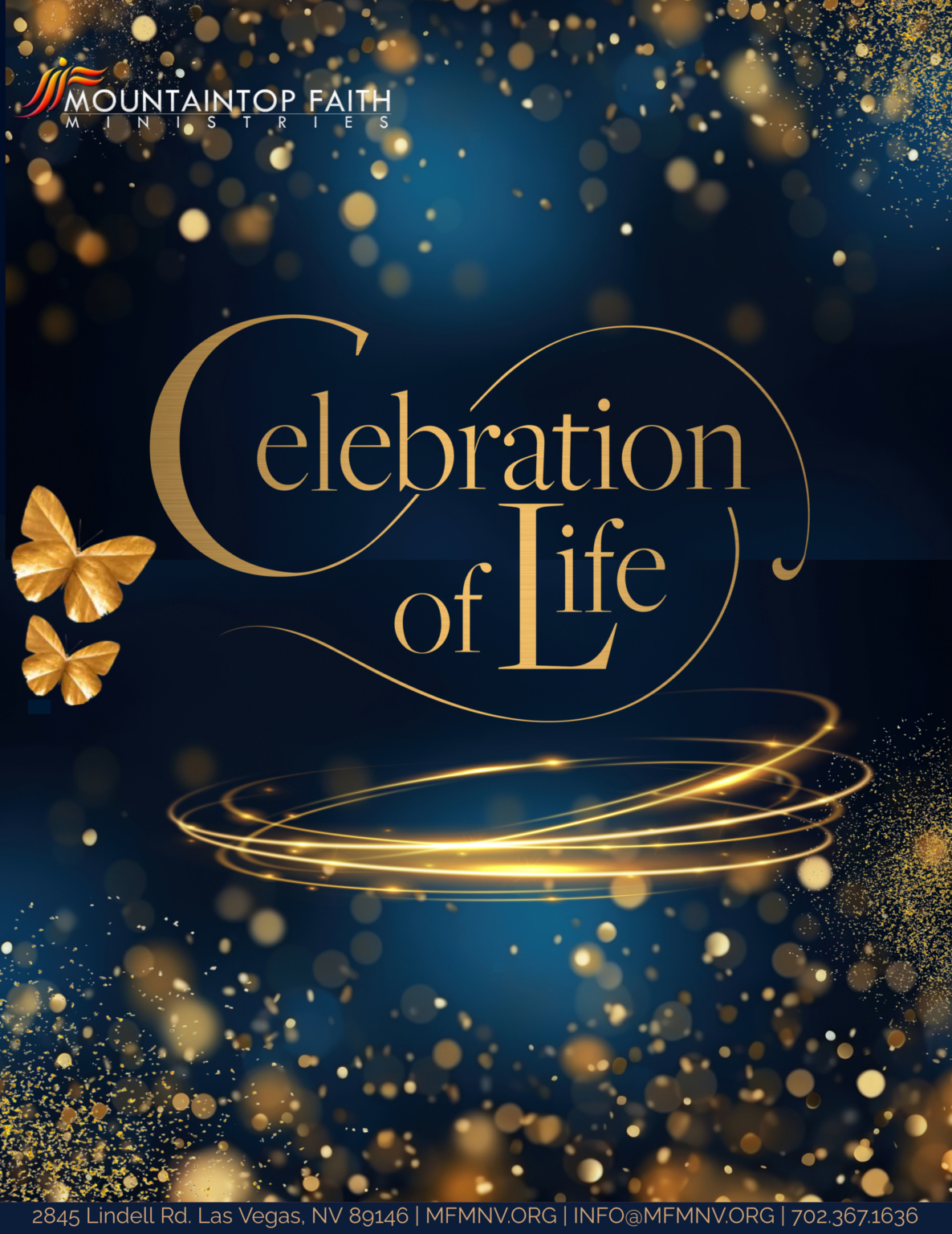 Celebration Of Life Mountaintop Faith Ministries