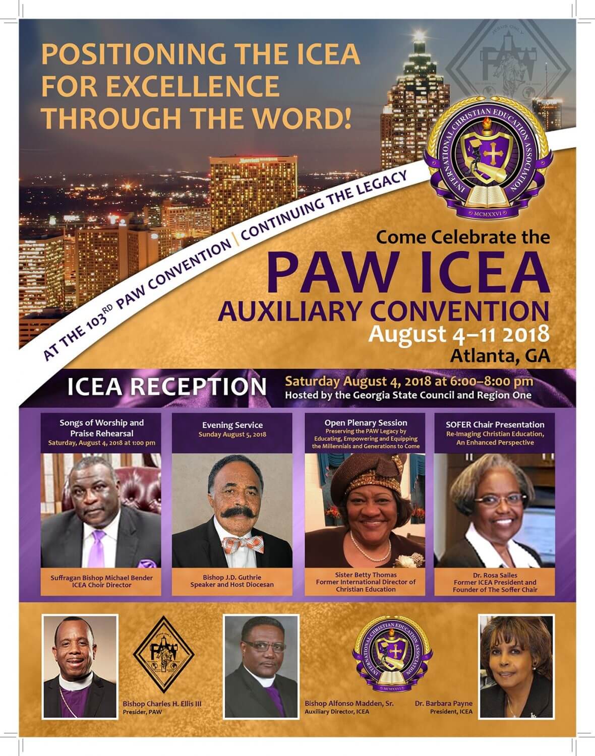 PAW Auxiliary convention Mountaintop Faith Ministries