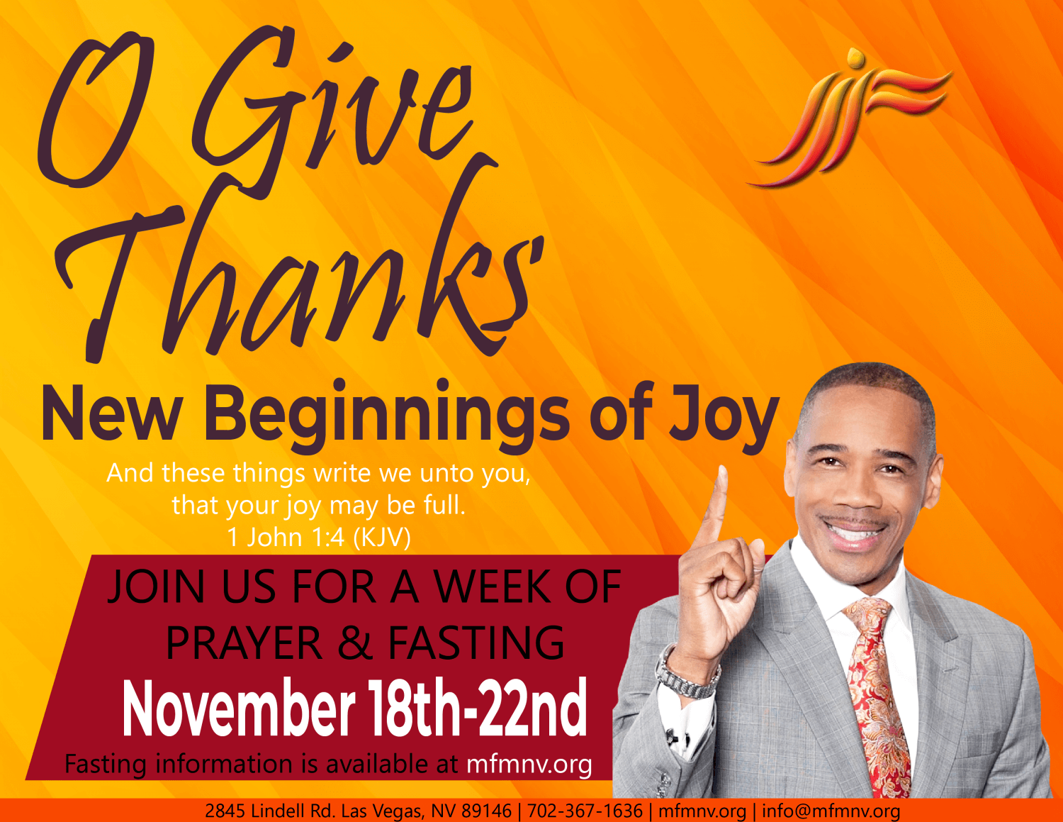 O Give Thanks 2019 Mountaintop Faith Ministries
