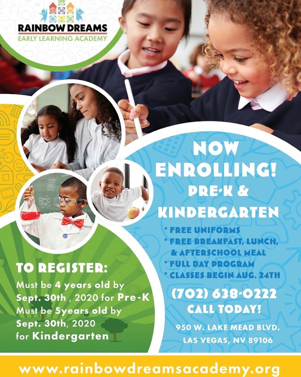 Rainbow Dreams Academy Now Enrolling Mountaintop Faith Ministries