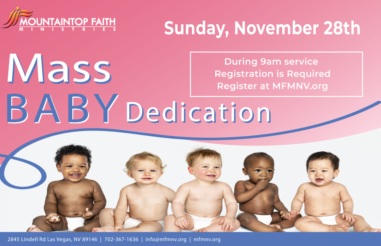 Baby Dedication Ceremony Mountaintop Faith Ministries